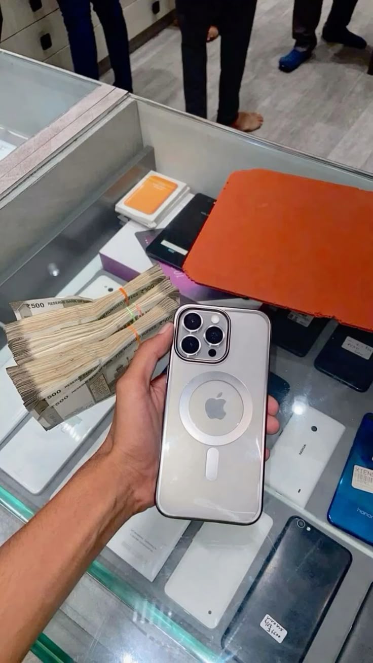 iPhone with Money